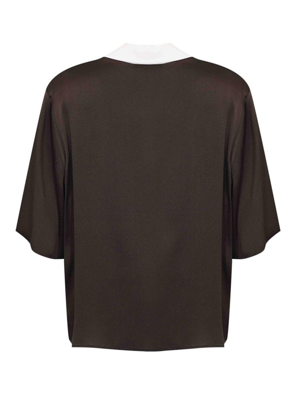 Semicouture: シャツ online - シャツ - ブラウン