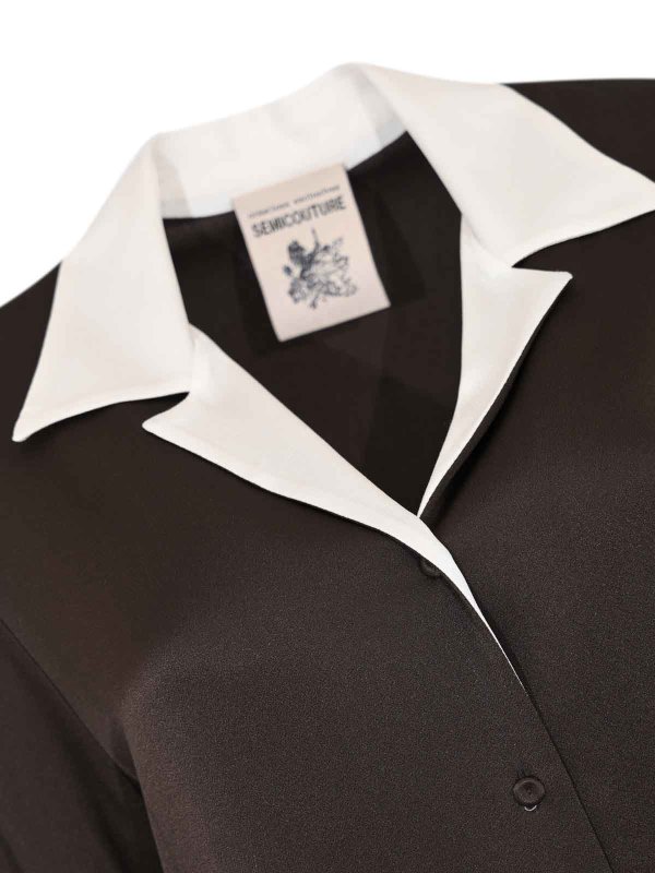 The Best Shops Semicouture: シャツ - シャツ - ブラウン