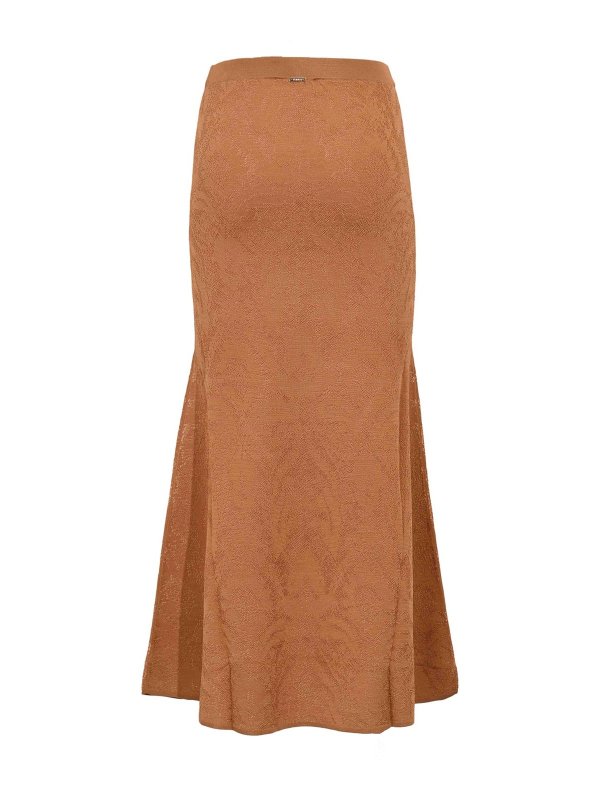 TWINSET: ニーレングススカート＆ミディ丈 online - 膝丈/ミディスカート - ヌードカラー