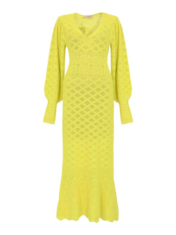 TWINSET: イブニングドレス - イブニングドレス - マルチカラー