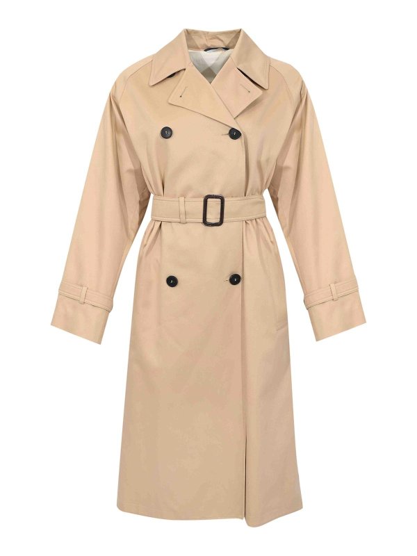 WEEKEND MAX MARA: トレンチコート - トレンチコート - マルチカラー