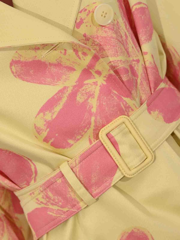 The Best Shops WEEKEND MAX MARA: トレンチコート - トレンチコート - イエロー