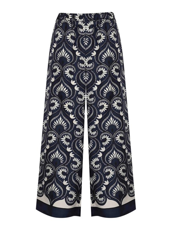 WEEKEND MAX MARA: カジュアルトラウザー - カジュアルパンツ - ブルー