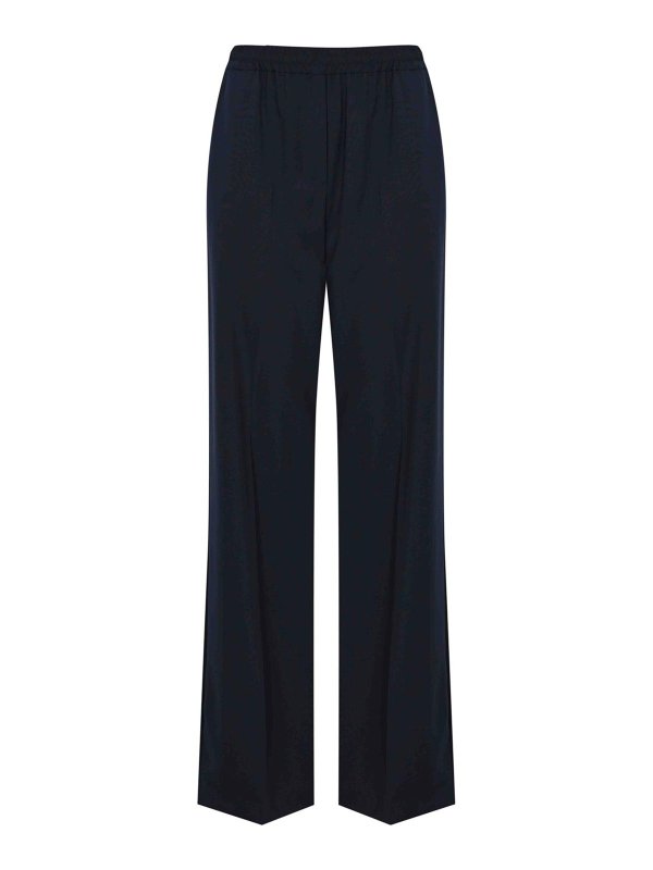 WEEKEND MAX MARA: カジュアルトラウザー - カジュアルパンツ - ブルー