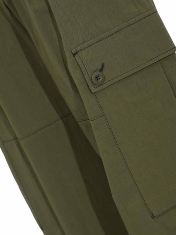 The Best Shops WEEKEND MAX MARA: カジュアルトラウザー - カジュアルパンツ - ダークグリーン