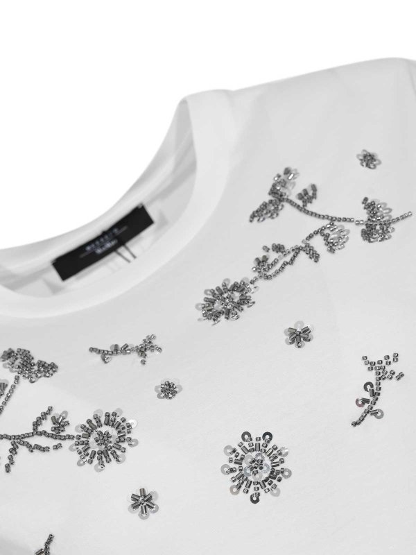 The Best Shops WEEKEND MAX MARA: T-shirts - T-Shirt - Weiß