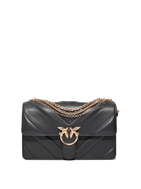 Pinko: ショルダーバッグ - ショルダーバッグ - グレー