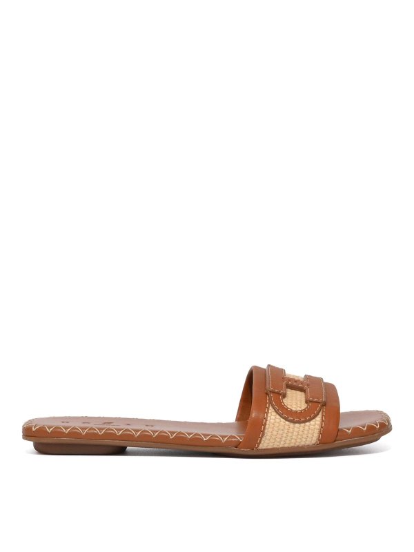 HOGAN: サンダル - サンダル - ブラウン