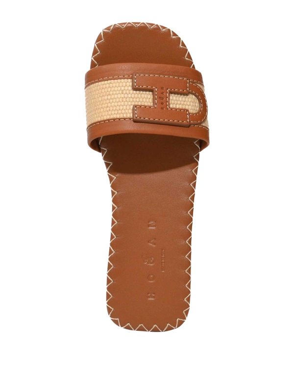 The Best Shops HOGAN: サンダル - サンダル - ブラウン