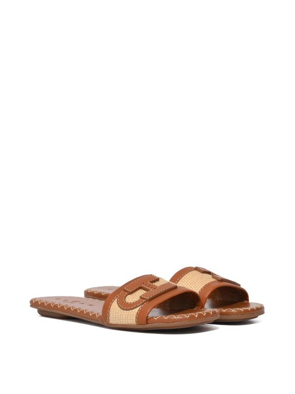 サンダル - ブラウン shop online: HOGAN