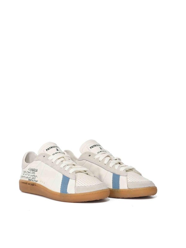 Sneakers Skin In Nappa Con Lettering Replica 
online: PATRIZIA PEPE