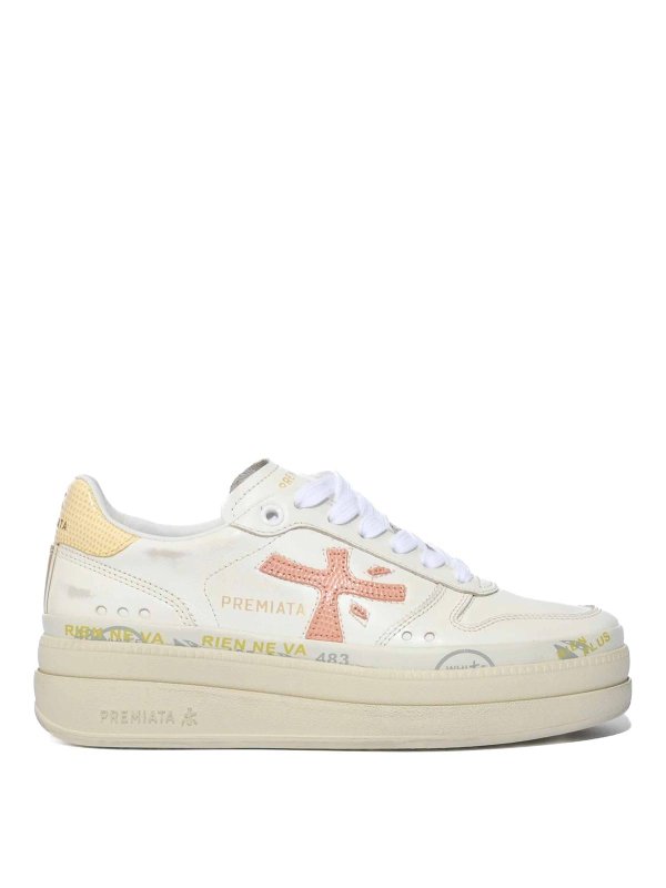 PREMIATA: スニーカー - スニーカー - イエロー