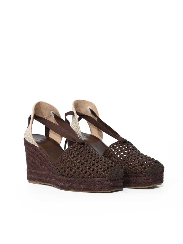 The Best Shops WEEKEND MAX MARA: エスパドリーユ - エスパドリーユ - ブラウン