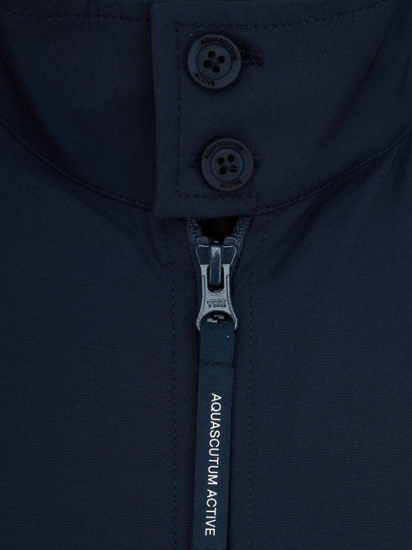 The Best Shops AQUASCUTUM ACTIVE: knee length coats - Blue jacket