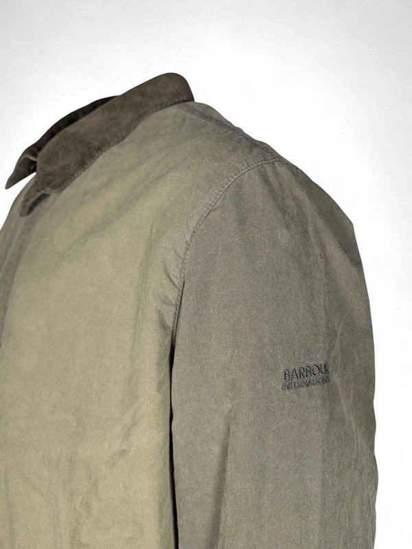 The Best Shops BARBOUR: Knielange Mäntel - Knielanger Mantel - Grün