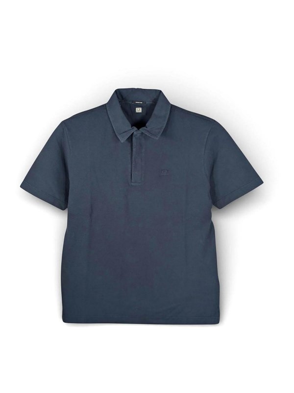 C.P. COMPANY: Polos - Polo - Azul