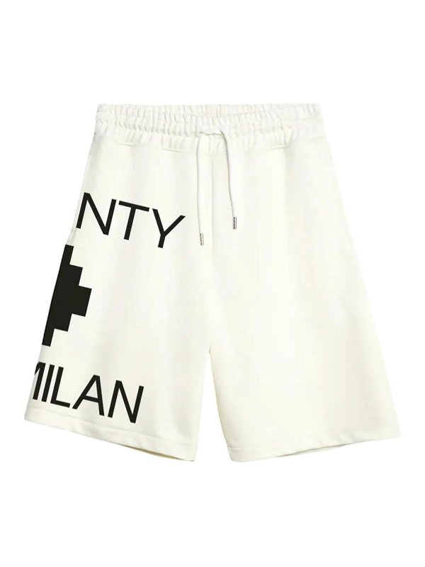Marcelo Burlon County Of Milan: Shorts - Short - Beige Foncé