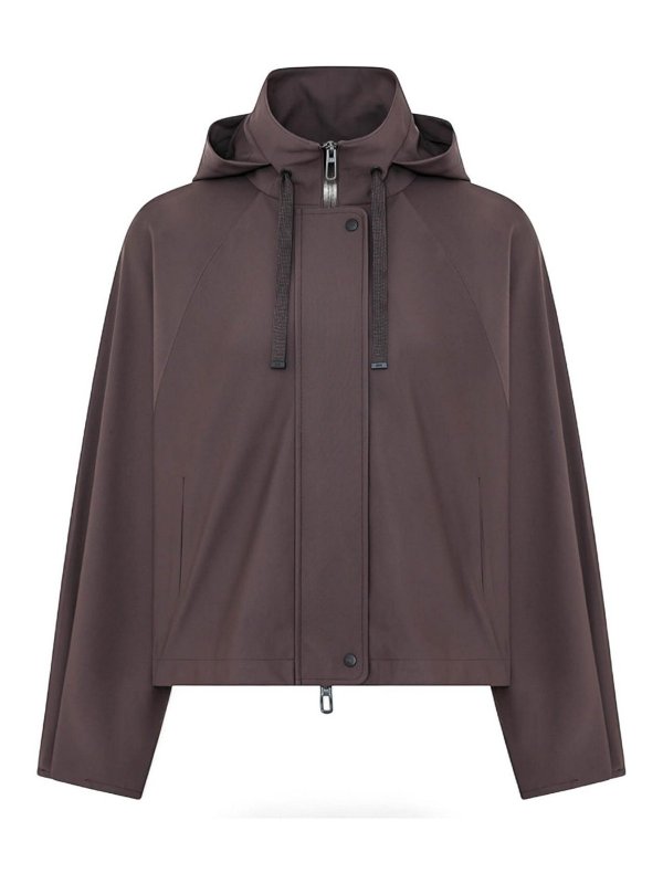 DUNO: cappotti al ginocchio - Giacca  Marrone