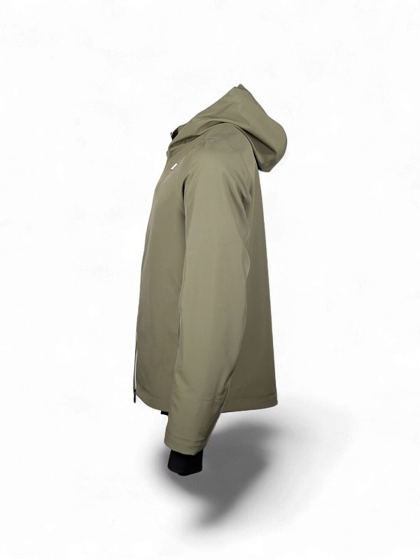 K-WAY: knee length coats online - Green jacket