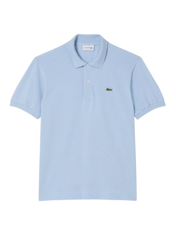 LACOSTE: polo shirts - Light Blue  Polo