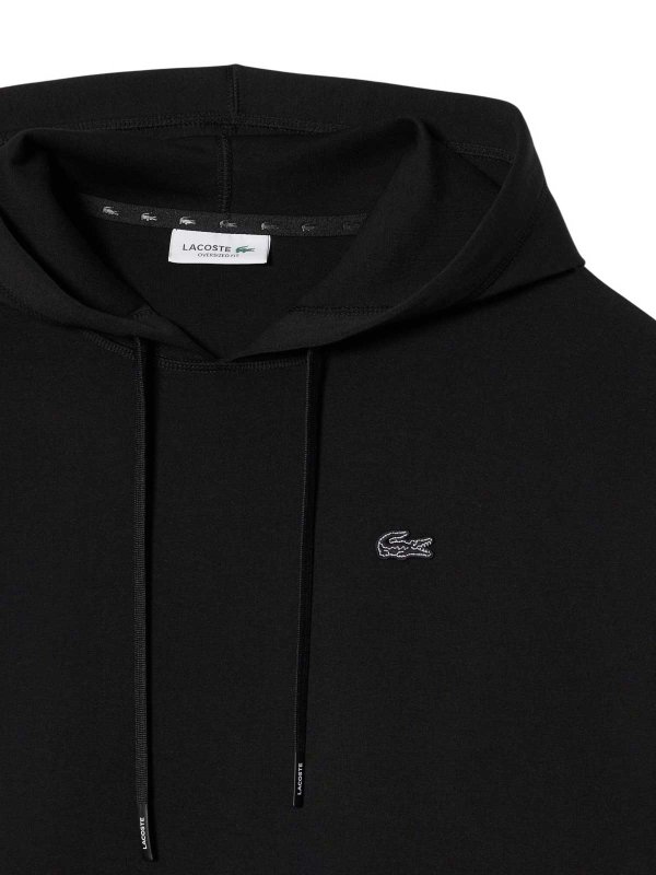 LACOSTE: Sweatshirts & Sweaters online - Black shirts