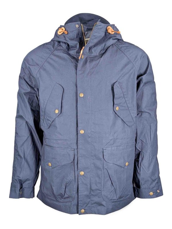 MANIFATTURA CECCARELLI: knee length coats - Blue jacket