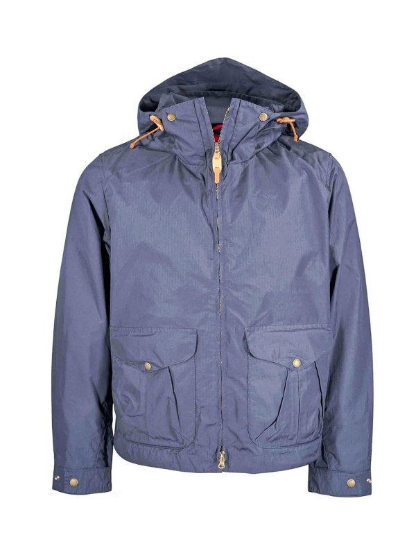 MANIFATTURA CECCARELLI: knee length coats - Blue jacket