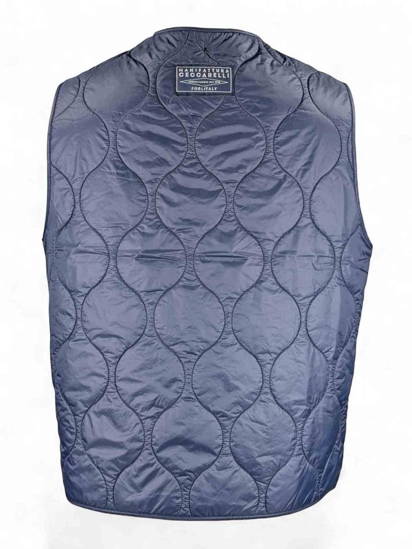 The Best Shops MANIFATTURA CECCARELLI: cappotti al ginocchio - Giacca  Blu