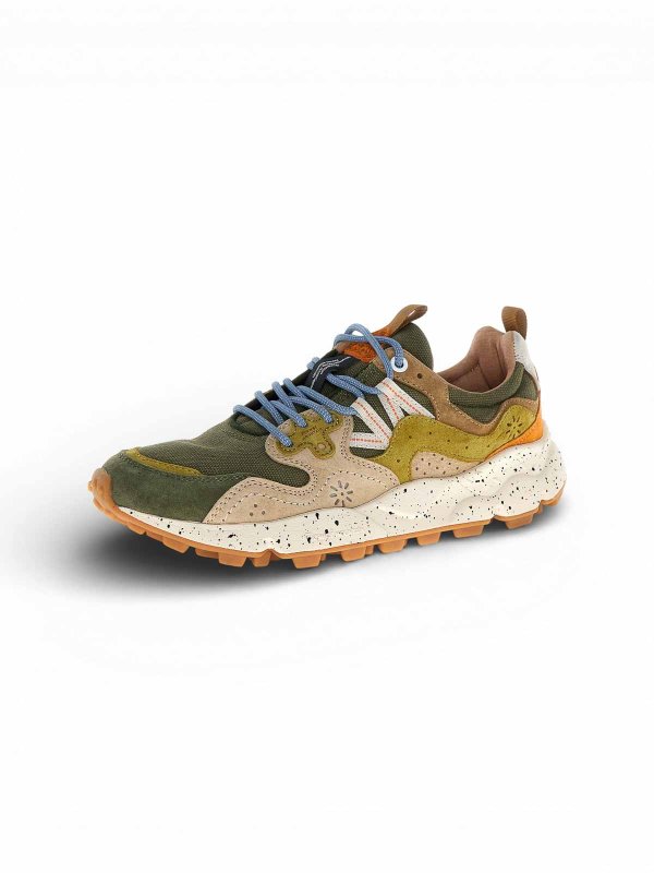 FLOWER MOUNTAIN: trainers online - Khaki sneakers