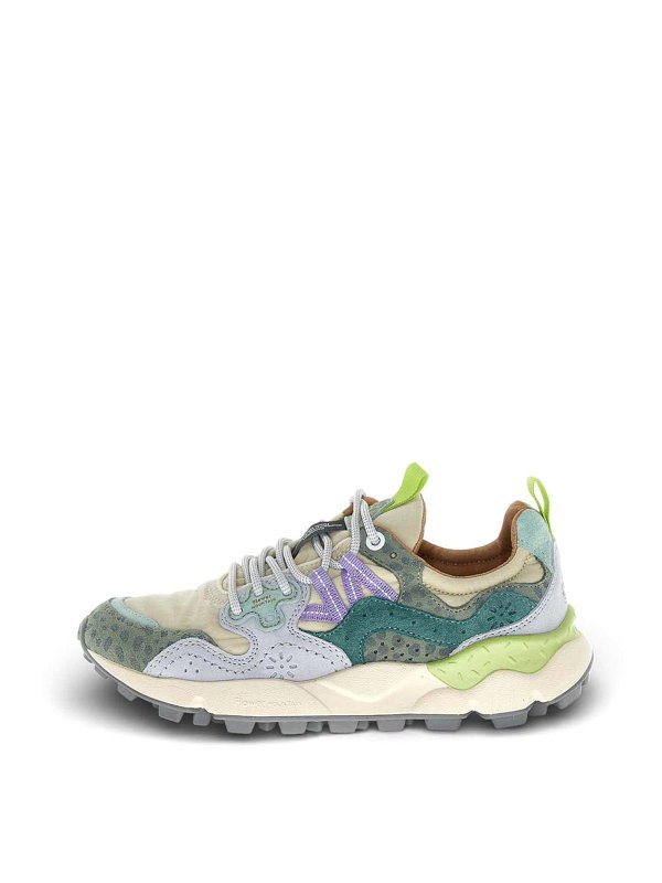 FLOWER MOUNTAIN: trainers - Beige sneakers
