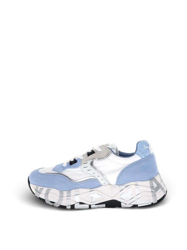 VOILE BLANCHE: sneakers - Sneakers Azzurro