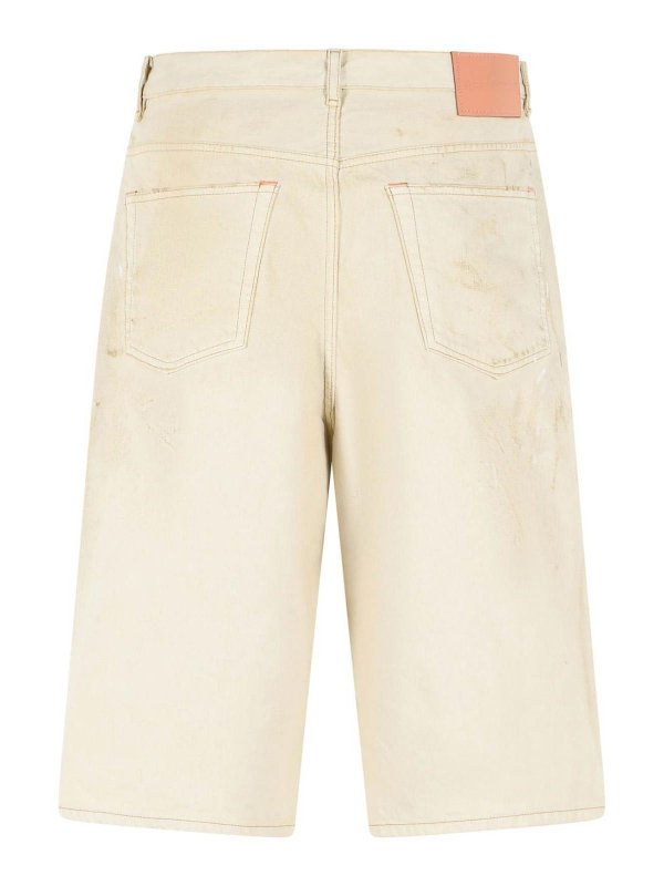 Acne Studios: トラウザーショーツ online - ショートパンツ - 白
