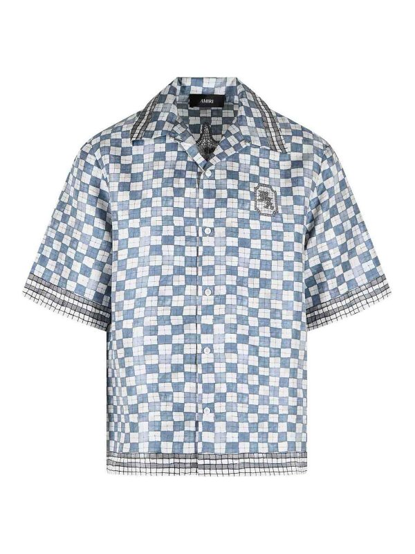 AMIRI: シャツ - シャツ - ライトブルー