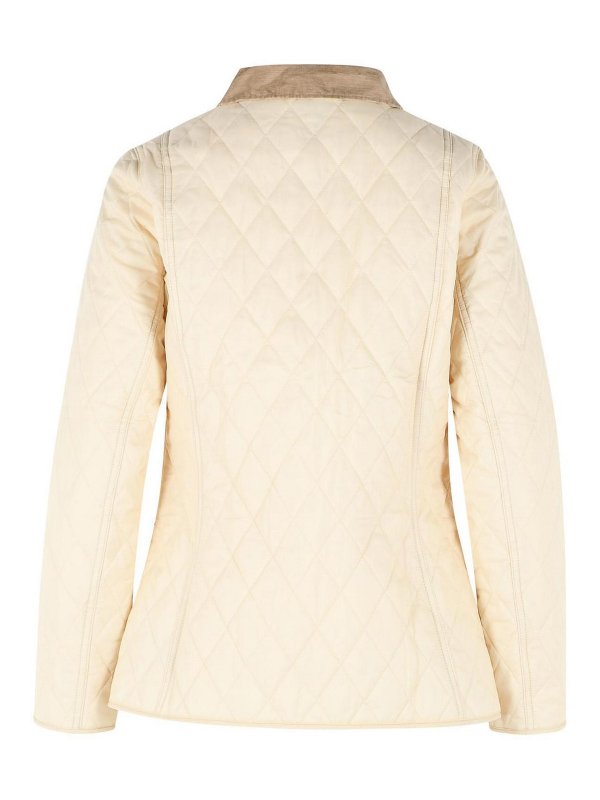 BARBOUR: casual jackets online - Annandale Cream Polyamide Jacket