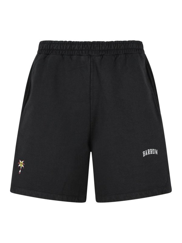 BARROW: トラウザーショーツ - ショートパンツ - 黒