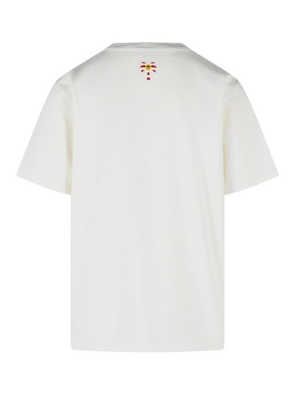 BARROW: t-shirt online - Maglietta in cotone bianco