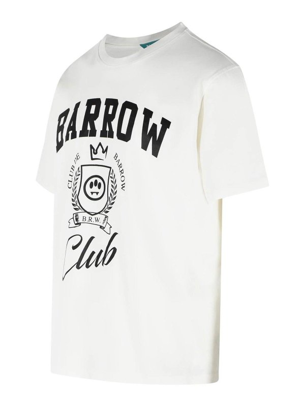 The Best Shops BARROW: t-shirt - Maglietta in cotone bianco