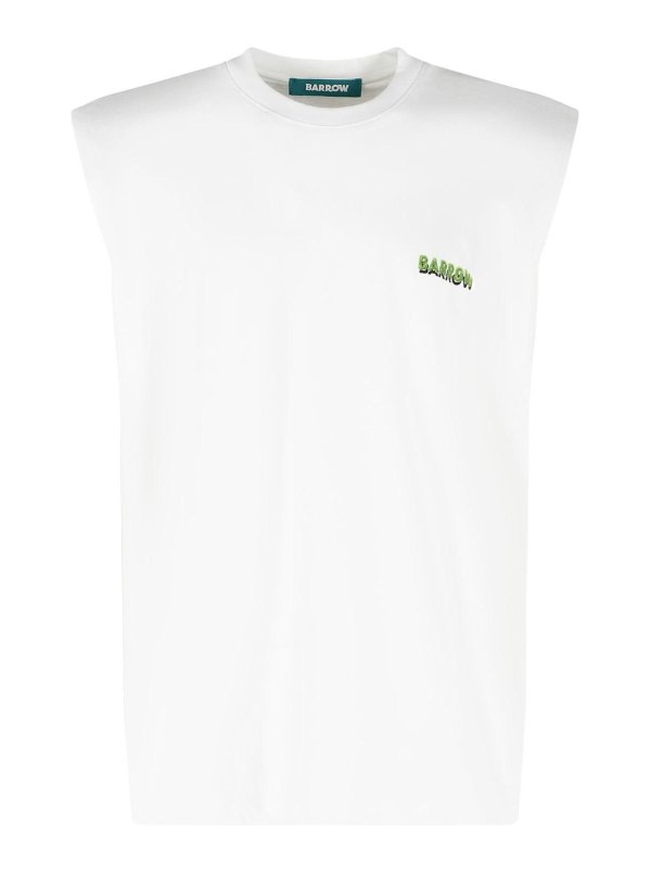 BARROW: Tops y camisetas sin mangas - Top - Blanco