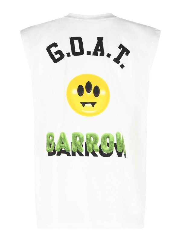 BARROW: Tops y camisetas sin mangas online - Top - Blanco