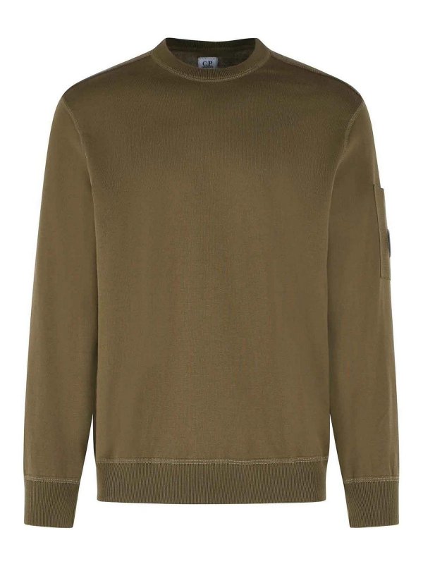 C.P. COMPANY: クルーネック - クルーネック - 緑