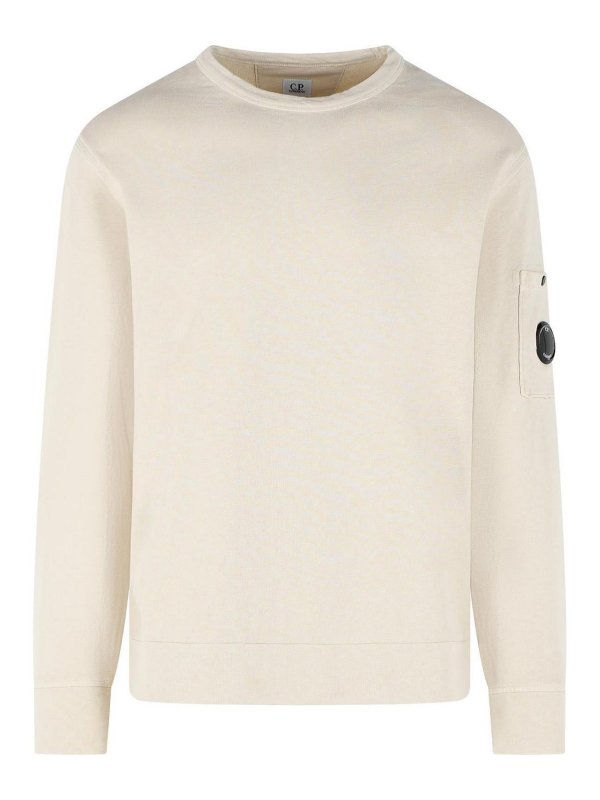 C.P. COMPANY: スウェット＆セーター - スウェットシャツ/セーター - ベージュ
