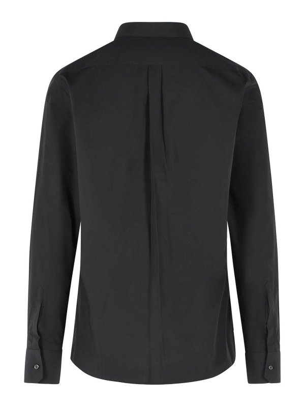 DOLCE & GABBANA: shirts online - Black Cotton Shirt