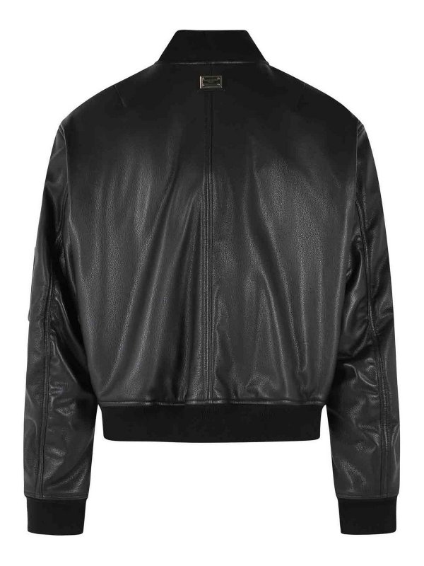 DOLCE & GABBANA: ボンバージャケット online - ボンバージャケット - 黒