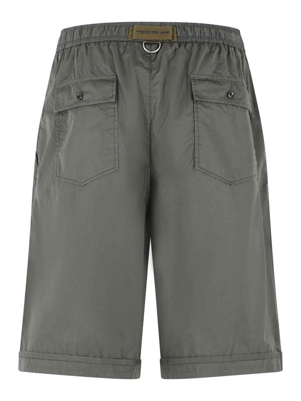 DOLCE & GABBANA: Shorts online - Short - Gris