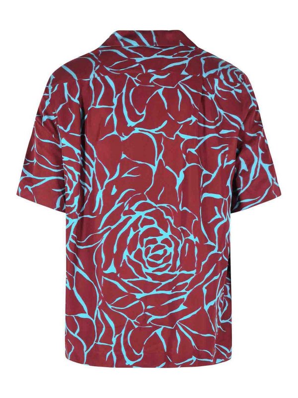 DRIES VAN NOTEN: シャツ online - シャツ - ダークレッド