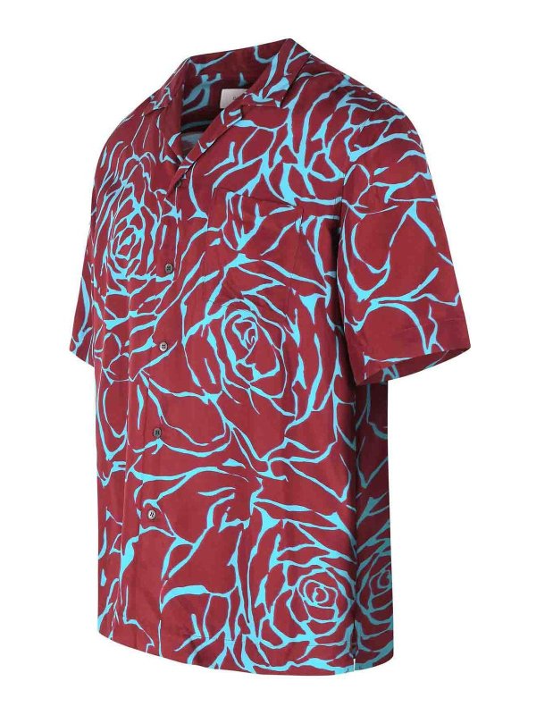 The Best Shops DRIES VAN NOTEN: シャツ - シャツ - ダークレッド