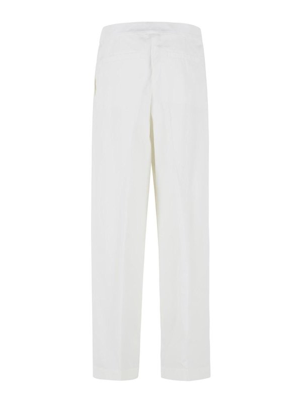 JIL SANDER: Pantalones casual online - Pantalón Casual - Blanco