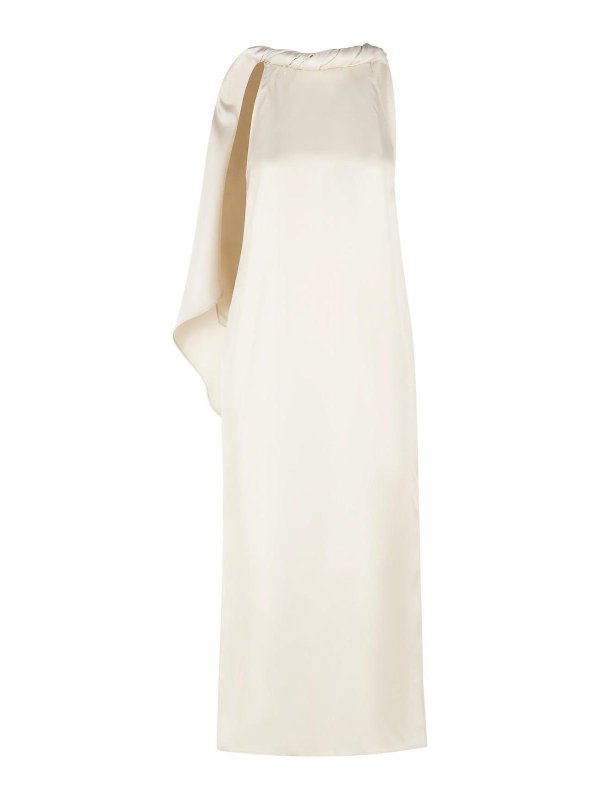 LOULOU STUDIO: Tops & Tank tops - Susan Ivory Silk Dress