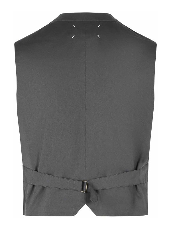 Maison Margiela: Chalecos online - Chaleco - Gris