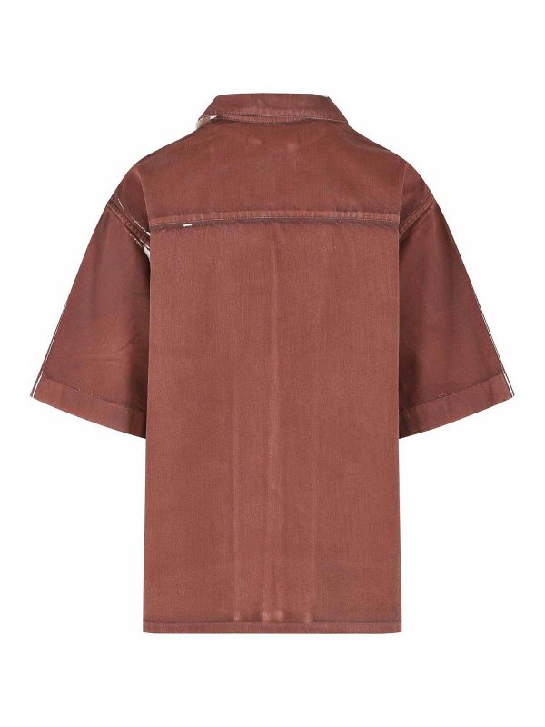 Marni: シャツ online - シャツ - ブラウン